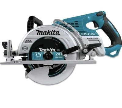 Sierra trasera 7‐1/4 reacondicionada por Makita XSR01z 36V LXT sin escobillas sin hoja  Foto 1 de 4