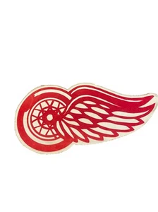 DETROIT RED WINGS SEW On Patch VTG Velvet - Bild 1 von 3