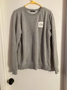 Men"The North Face gray pullover sweatshirt. Size L. P.O. - Picture 1 of 2