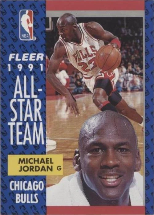 1991-92 Fleer - Michael Jordan #211