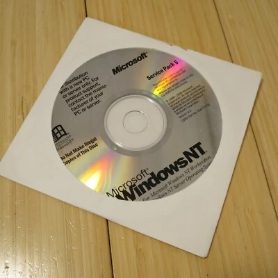 Service Pack 5 SP5 Installation Update CD-ROM 1999 FOR Microsoft Windows NT - Image 1 of 4