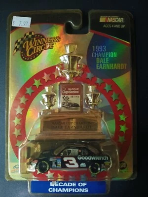 Winner's Circle Dale Earnhardt #3 Década de Campeones 1993 Campeón 1:64 Diecast Foto 1 de 2