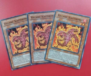 3 x Volcanic Scattershot FOTB-EN010 1st Edition Common (NM/VLP) Yugioh Card - Picture 1 of 3