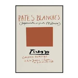 Picasso - Pates Blanches Wall Art Print - Picture 1 of 4
