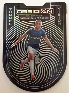 2021-22 Panini Obsidian die cut DOMINIC CALVERT-LEWIN #ed 30/99! Everton - Picture 1 of 2