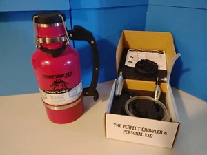 Pink DrinkTanks 64 oz Vacuum Insulated Growler Durable Leakproof w/ accessories - Picture 1 of 4