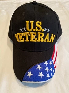 NWT U.S. Veteran Adjustable Cap One Size Fits All - Picture 1 of 5