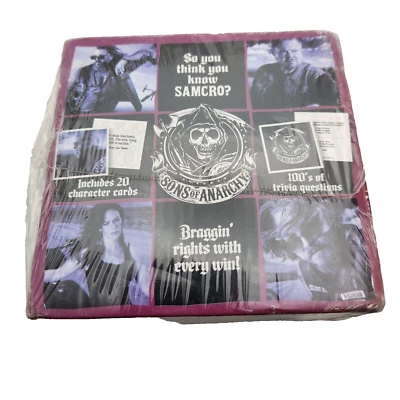 Sons Of Anarchy Trivia Box 20th Century Fox 100's Trivia Questions NUEVO SELLADO Foto 1 de 4