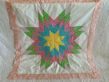 Lone Star Patchwork Quilt Top#Ls-002