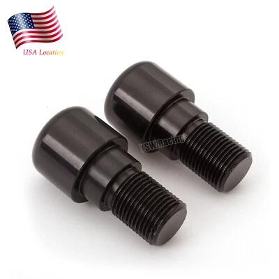 Para Yamaha YZF R6 1999-2003 2004 2005 7/8" CNC Manillar Extremos Manija Empuñaduras Tapones Foto 1 de 4