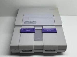 SNES Super Nintendo Super Set NTSC-US EE. UU. solo consola, ¡leer por favor! ⚡ENVÍO⚡ - Imagen 1 de 8