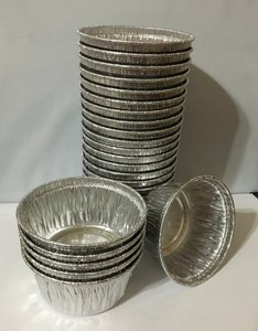 4oz Aluminum Foil Muffin / Ramekin Cups 25 Pack