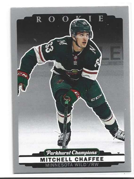 22-23 Upper Deck Parkhurst Champions Rookie Silver Mitchell Chaffee #285 - Image 1 of 1
