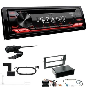 JVC KD-DB622BT DAB inkl Antenne Bluetooth Einbauset für Audi A4 2002-2009 Bose - Bild 1 von 5