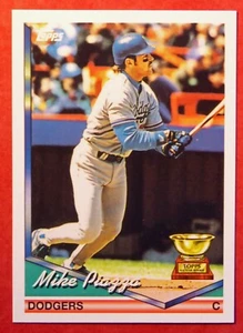 2016 Topps Mike Piazza Reprint #BB-43 (1994 #1) Berger's Best (Dodgers) - Picture 1 of 2
