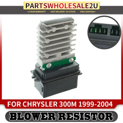 Resistencia de motor soplador de aire acondicionado para Chrysler 300M 99-04 Concorde Intrepid Eagle Vision Foto 1 de 4