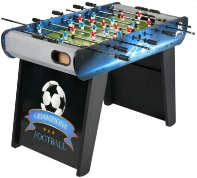 MERKELL Tischfußball aus Holz - Champions Fußball - Kicker für Kinder mit Zubehör