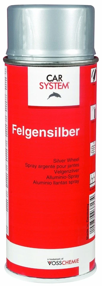 1 Spraydose 400ml CS Felgensilber Rad Felge Silber Autolack Lackpoint - Bild 1 von 1