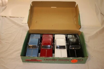 Saico Toy, 1965 Chevrolet Malibu, Set of 4 With Box, 1/24 Scale - Image 1 of 4