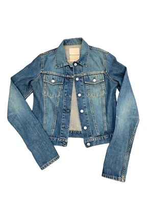 Chaqueta vaquera oscura vintage Helmut Lang talla M mediana Foto 1 de 4