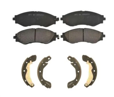 Fits 2004-2011 Chevrolet Aveo & 07-11 Aveo5 Front Ceramic Pads & Brake Shoes - Image 1 of 4