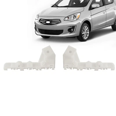 Front Bumper Bracket Left Right For Mitsubishi Mirage G4 2017-2020 Pair - Image 1 of 4