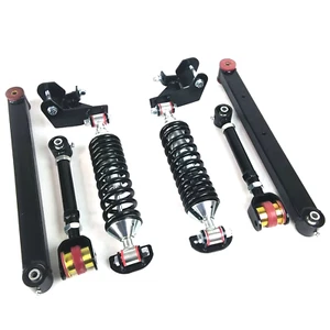 Fits 1970-72 Monte Carlo 180-230lb Rear Adjustable 4 Bar & Coilover Conversion - Picture 1 of 11