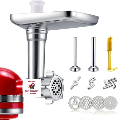 Accesorios de metal para picadora de alimentos para batidoras de pedestal, picad Foto 1 de 4