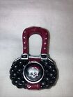 Monster High Replacement Frankie Stein Black Red Skull Purse First Wave OG