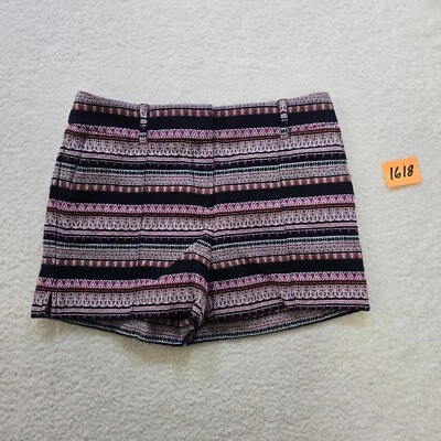 Ann Taylor Loft Women's Size 2P Multicolor The Riviera Short Geometric Pre-owned - Image 1 of 4