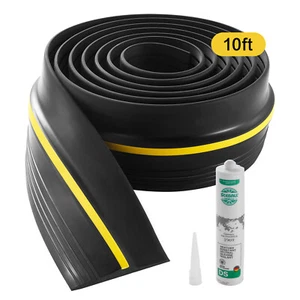 Garage Door Threshold Seal Strip 10 FT Universal Bottom Waterproof PVC - Picture 1 of 12