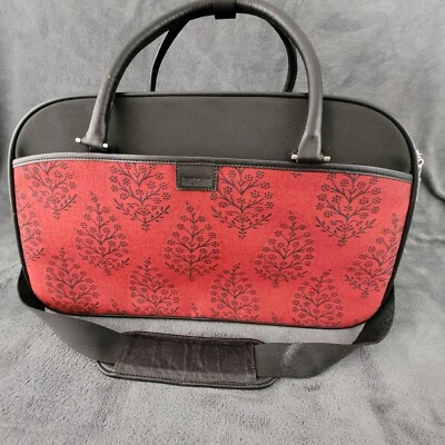 Bolso de hombro Hartmann rojo negro tapiz 20 x 12 x 8,5 Foto 1 de 4