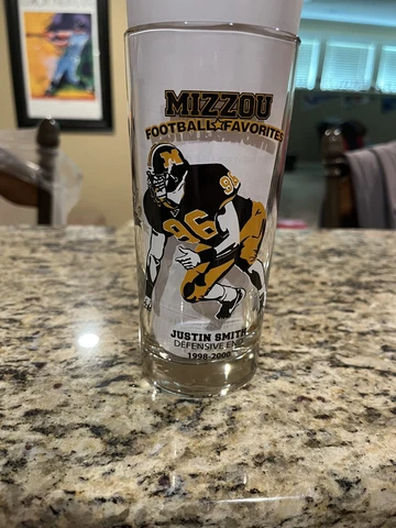 Missouri Tigers Mizzou Football Favorites Justin Smith MFA Oil Break Time Glass Cover