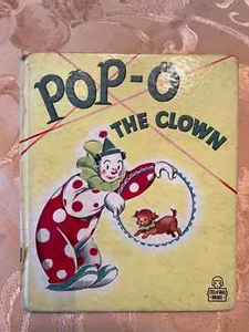 POP-O THE CLOWN CAROLINE WHITTEBERRY ALISON CUMMINGS 1950 WHITMAN #844 TELL TALE - Picture 1 of 14