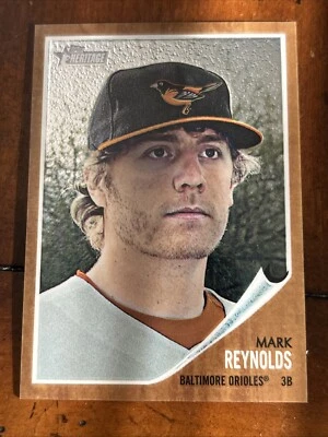2011 Topps Heritage Chrome Mark Reynolds #C8 #935/1962 Baltimore Orioles - Image 1 of 2
