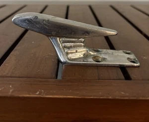Vintage Chrome Boat Deck Cleat Bow Mount - Picture 1 of 13