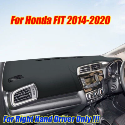 RHD Leather Dashboard Cover Dash Protector Pad Mat For Honda FIT 2014-2020 - Image 1 of 4