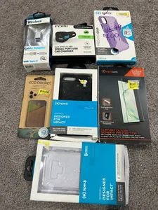 Lot of 7 brand New cell phone accessories Apple Samsung adapters etc - Picture 1 of 1