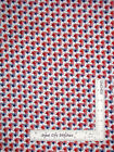 Patriotic American Red Blue Star Stripe White Cotton Fabric Benartex By The Yard