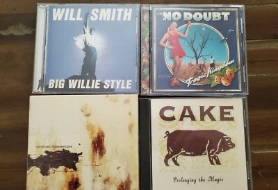 mixed CDs : Will Smith, No Doubt, Nine Inch Nails, Cake - Image 1 of 2