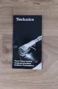 Technics Phono Pickup Systems - Folleto - Imagen 1 de 4