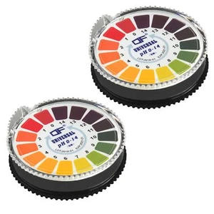 2x PH-Wert Teststreifen Indikator Lackmus Testpapier Lackmus-Papier Säure - Bild 1 von 6