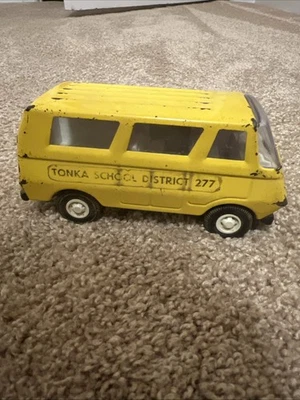 1970s Tonka School District 277 Yellow Bus Vintage🔥 - image 1 of 4