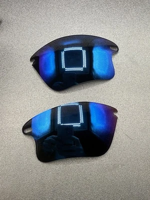 Lentes Oakley Fast Jacket GG Ice Iridium fabricante de equipamento original  - Imagem 1 de 2
