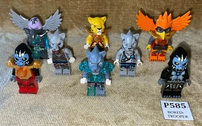 LEGO LEGENDS OF CHIMA MINIFIGURES LOT - GORZAN LUNDOR FIROX  SIROX SYKOR VORNON - Image 1 of 2