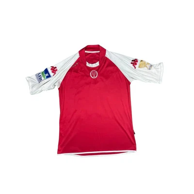 Maillot football vintage domicile Stade de Reims #25 Weber coupe de la ligue sai - Photo 1/4