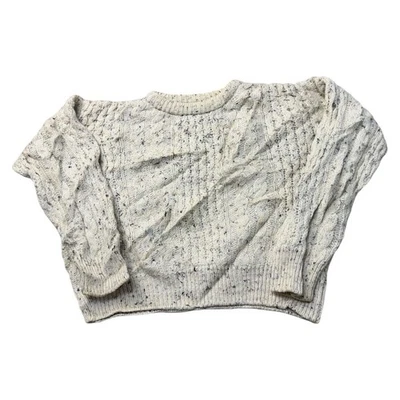 Suéter Gaeltarra Lana Aran Tejido Jersey Pescadores Suelto Beige Para Mujer XS Foto 1 de 4
