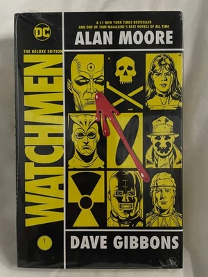 DC Comics THE WATCHMEN  DELUXE EUROPEAN COVER EDITION Sealed Hardcover - Image 1 of 2