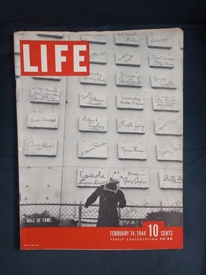 LIFE MAGAZINE February 14, 1944 - Wall OF Fame Foto 1 de 4