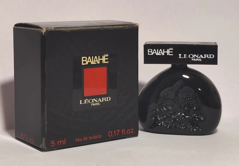 Miniatur Balahé de Léonard Eau de Toilette 5 ml mit Box in gutem Zustand. Voll  - Bild 1 von 1